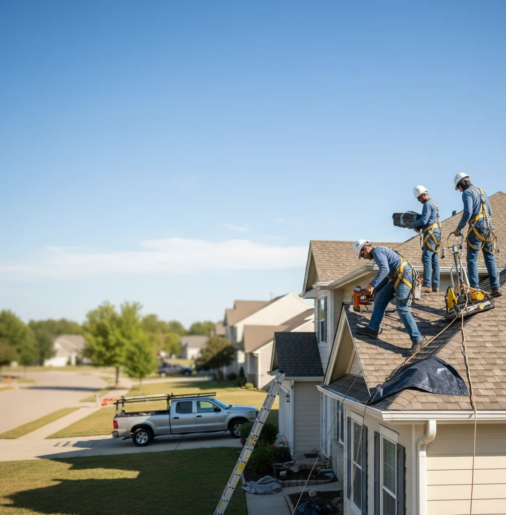 Roof Maintenance in Rose Hill, KS